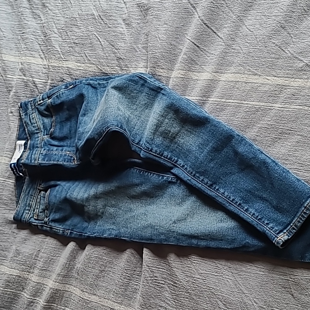 Girls Skinny Pull on Jeans Size M